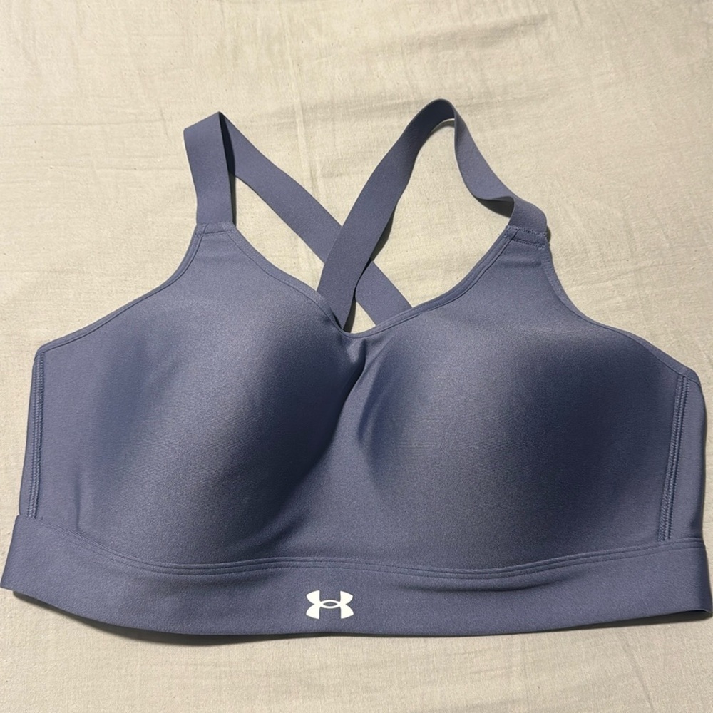 Under Armour Fitted xl Women's UA Continuum High Sports Bra EUC
